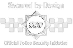 Secured by Design logo - Sentrikey lockbox has been accredited by them