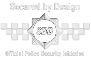 Secured by Design logo - keynetics key safes have been accredited by SBD