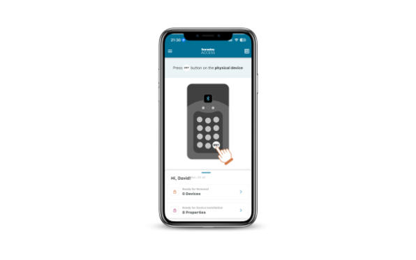 Access+ mobile app for key safe access