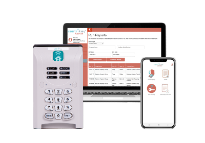 Image button: Sentrikey Access control system: key safe, cloud-based platform and mobile app