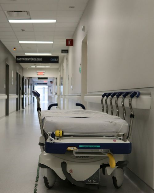 Hospital corridor