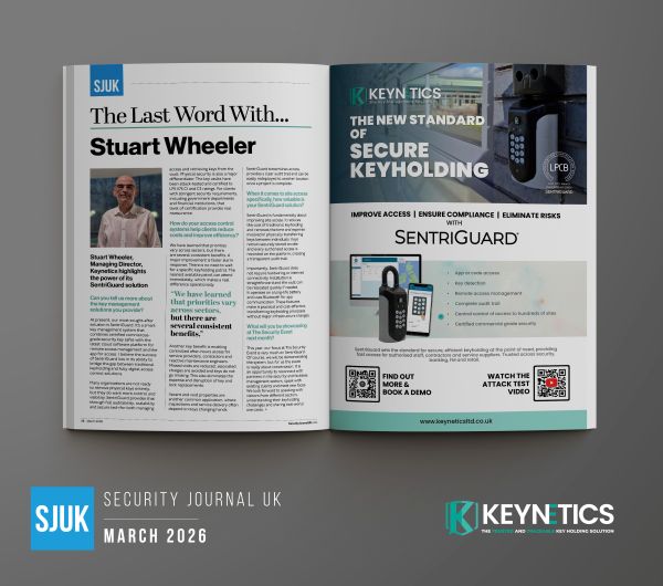 SJUK magazine page spread with Keynetics article